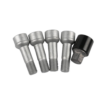 ya 5 8.10 5pcs A0019901707 M14x1.5x45 Wheel Set Studs Lugs Long Safety Bolts Fits for Mercedes