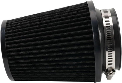 ya 13 9.15 baidi Black 3 76mm High Flow Inlet Dry Air Filter Cold Air Intake Cone Replacement