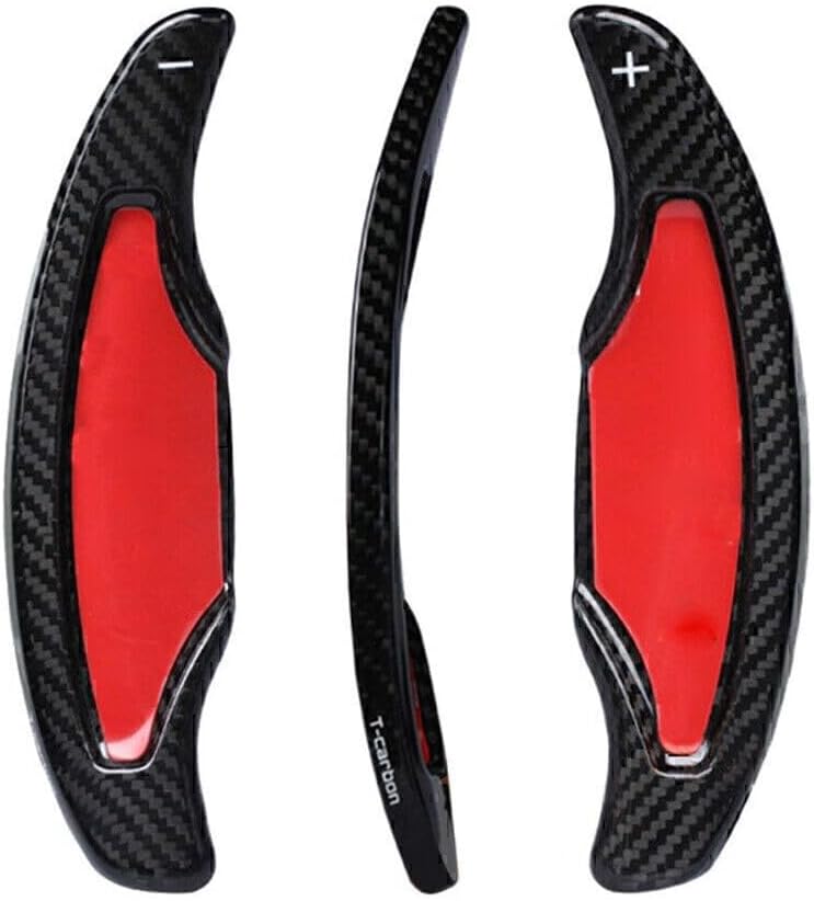 ya 4 8.8.2 Carbon Steering Wheel Shift Paddle Extension Left+Right Fit for Cadillac ATS ATS-L