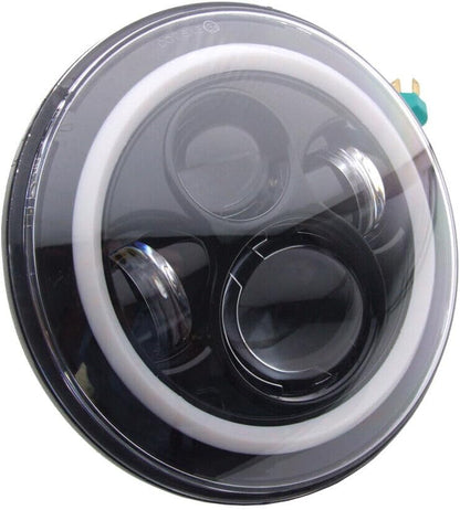 ya 7 8.24 baidi Motorcycle 7 inch Projector Headlight Halo Angle Eyes For Harley Davidson