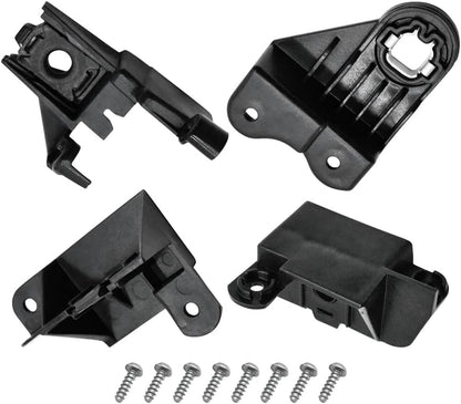 ya 5 8.10 Headlight Bracket Repair Set Kit Left For X2 F39 2017-2023 X1 F48 F49 2019-2023