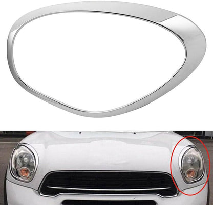 ya 7 8.24 baidi Left Headlights Ornamental Ring Chrome for 2011-2016 for Mini Cooper Countryfor MAN R60 R61