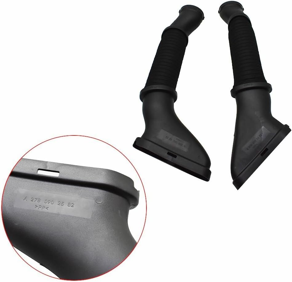 ya 10 9.16 baidi Left&Right Air Intake Inlet Duct Hose for Mercedes-benz GL550 GL450 2013-2014