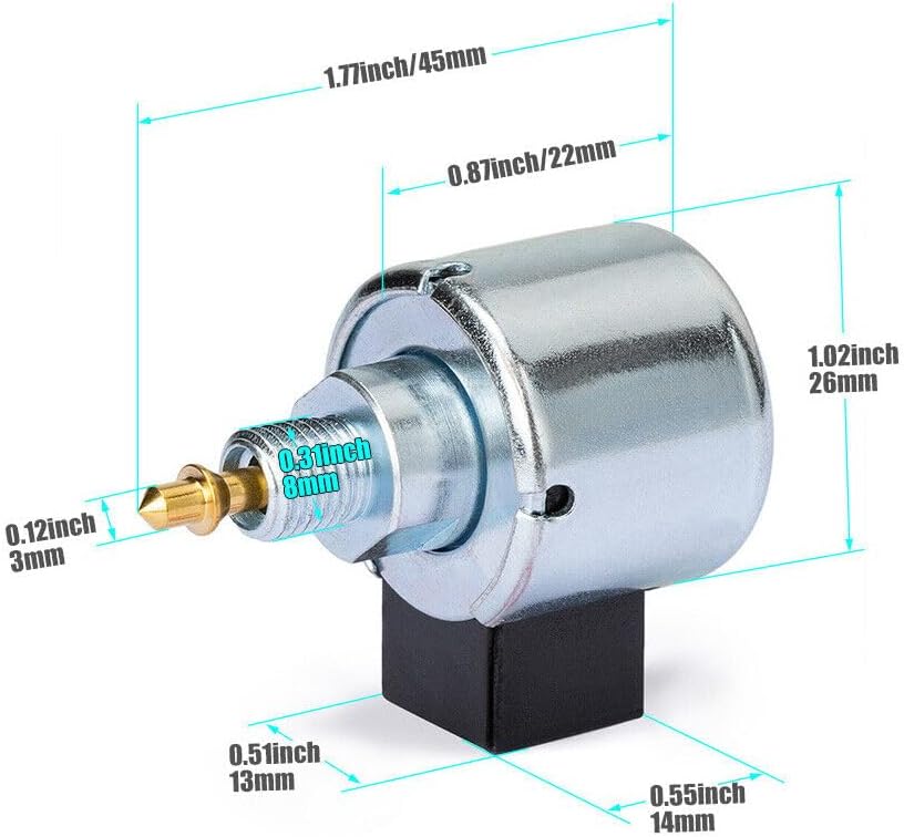 ya 4 8.8 846639 Engine fuel Shut-Off solenoid valve Fuel For Lawn Garden Equipment