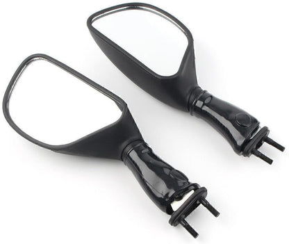 ya 2 8.15 for Kawasaki 650R 06-08 ZX6R 98-02 ZX9R 98-03 Black L&R Rear View Mirrors