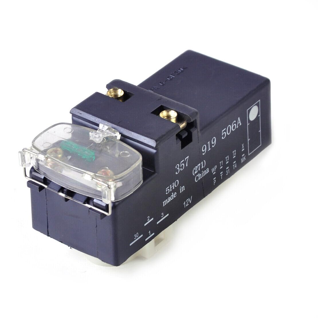 ya 6 8.24 baidi Coolant Fan Control Switch Relay Module 357919506A for VW for Golf for Jetta Cabrio Pass