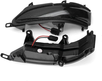 ya 7 8.24 baidi 2pcs for Lexus GX460 LX570 LX450D Smoked Dynamic LED Side Mirror Turn Signal Lights 