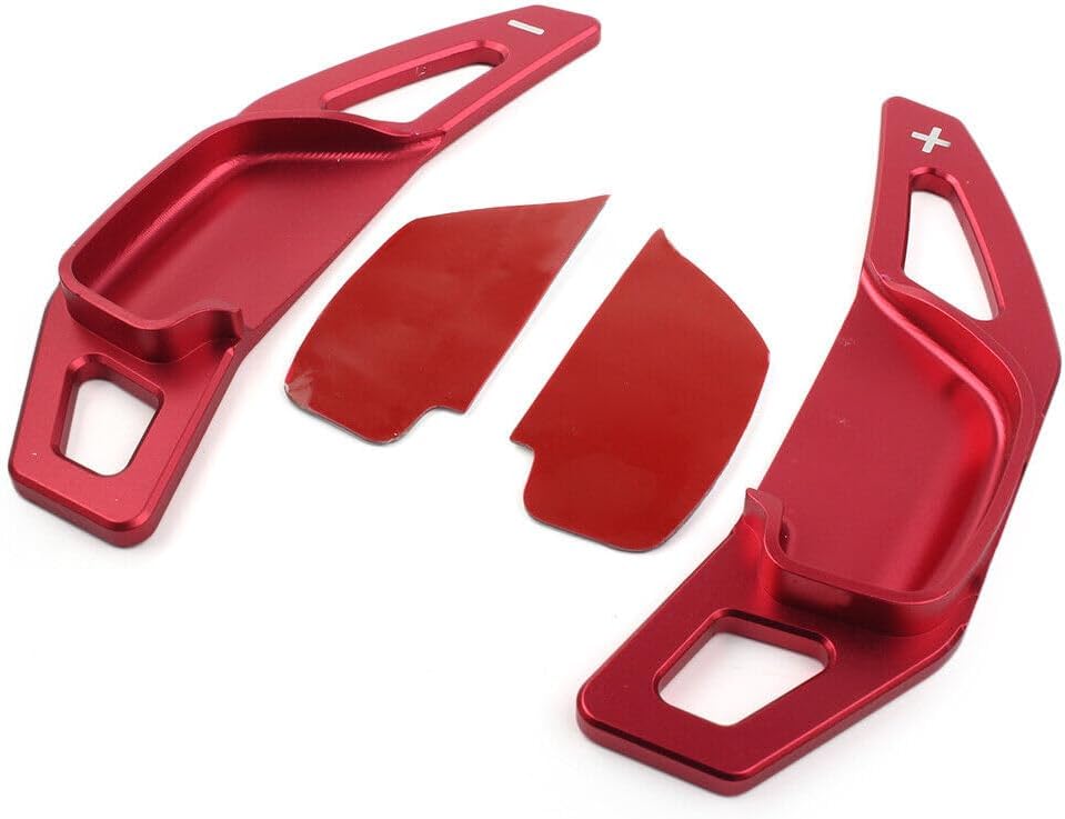 ya 5 8.24 baidi Shifters Gear Shift Steering Wheel Extension Paddle Fit for Toyota for Corolla for Camry Red