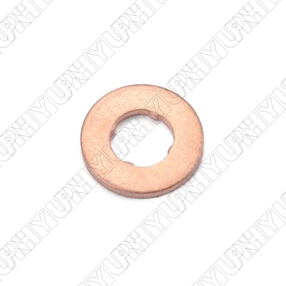ya 11 9.14 baidi6Pcs Lower Fuel Injector Gasket Ring 924867 for BMW 1 2 3 4 5 Series Replacement