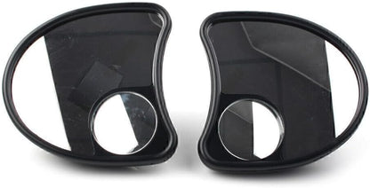 ya 2 8.15 Fairing Mount Mirrors Blind Spot Side Mirror Fit for Harley Batwing Touring 96-2013
