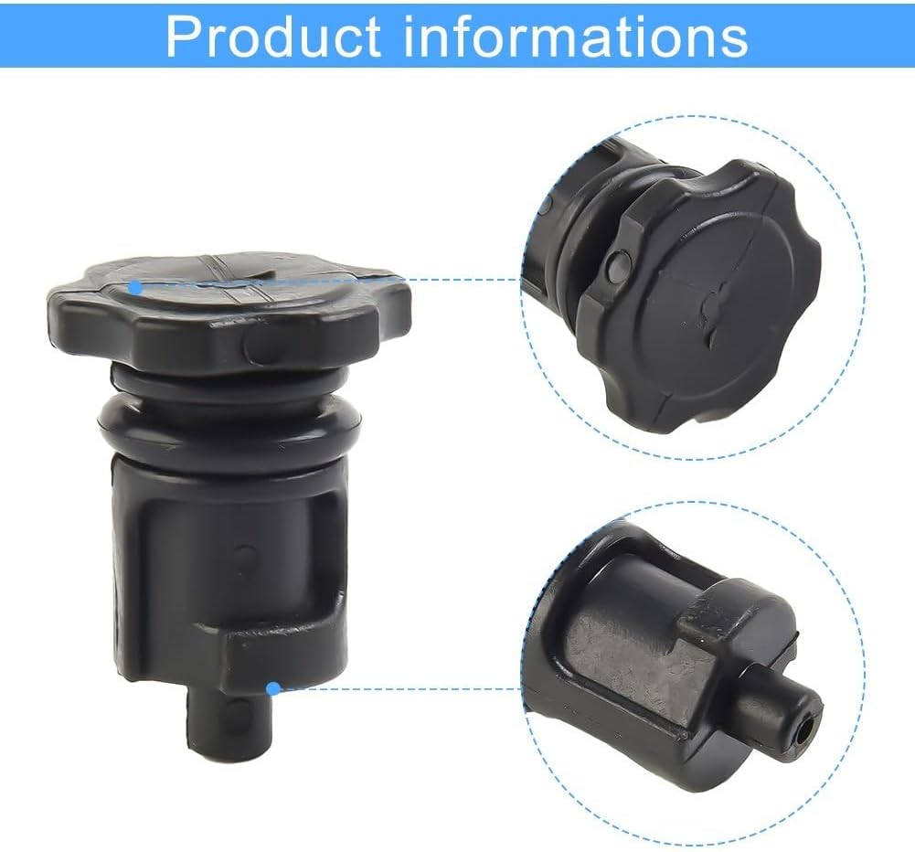 ya 4 8.8.2 Dipstick Filler Cap Oil Dipstick Cover 04591959AA 1pcs Black Replacement