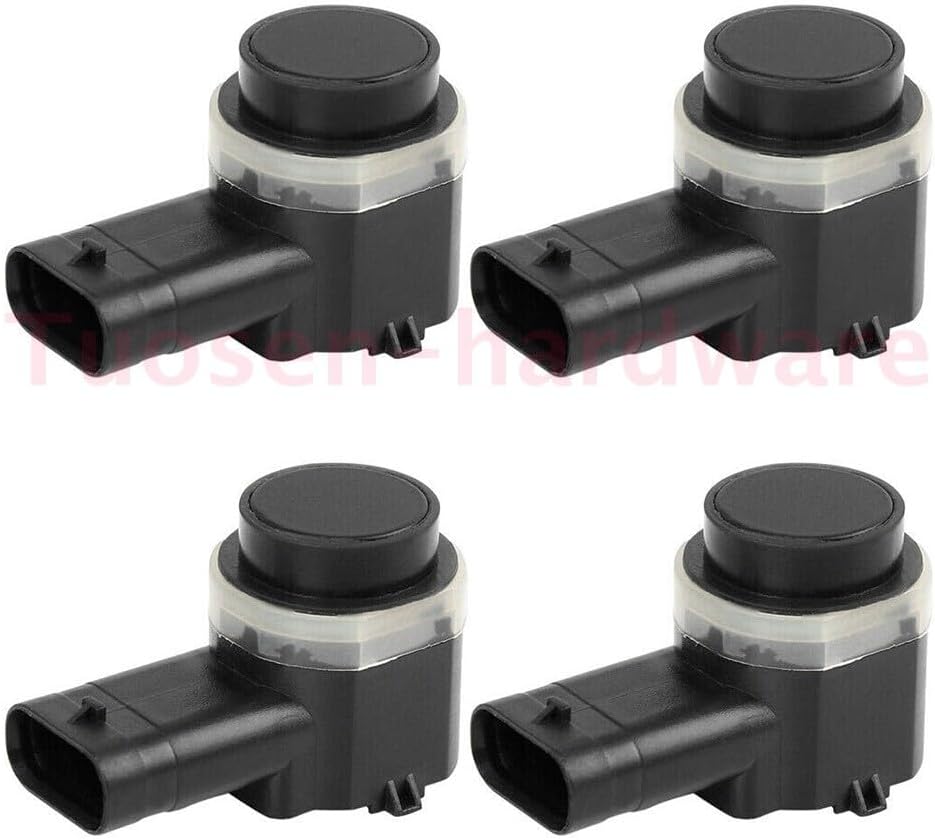 ya 4 8.14 4PCS 66209270491 PDC Bumper Parking Sensor Black for BMW X3 F07 F25 X5 E70 X6