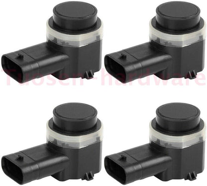 ya 4 8.14 4PCS 66209270491 PDC Bumper Parking Sensor Black for BMW X3 F07 F25 X5 E70 X6