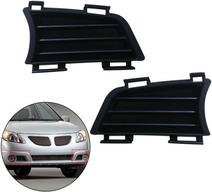 ya 13 9.15 baidi Pair For for Pontiac Vibe 2005-2008 Front Bumper Fog-Light Cover Left & Right