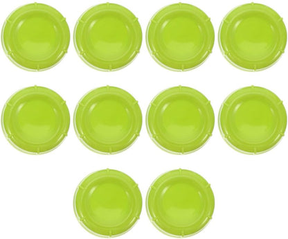 ya 14 9.20 baidi 10PCS Glass Bottle Lid Fresh-Keeping Caps Replacement Milk Bottle Lids New-1