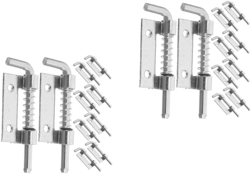 ya 26 10.21 baidi 2 PCS Spring Hin Spring.Loaded Lockable Latch Baby
