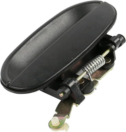 ya 9 10.24 Fit 1995-1999 for Hyundai Accent Exterior Outside Rear Left Side Door Handle Black