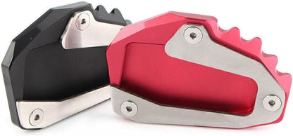 ya 4 8.8.2 for Ducati Monster/Multistrada Red Side Kickstand Foot Stand Extension Plate Pad