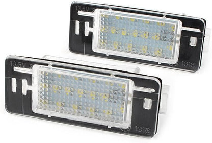 ya 13 9.15 baidi 2pcs LED License Plate Number Light Error No Light Suitable for Opel Vectra