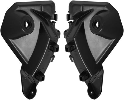 ya 27 10.13 baidi Pair For 2016-2020 for Tesla Model X Black Front Bumper Fender Bracket Mount Support
