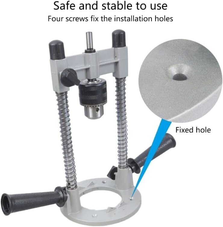 ya 26 10.21 baidi Durable Metal Drill Jig With Alignment Disk And Grooves Base For Round Materials