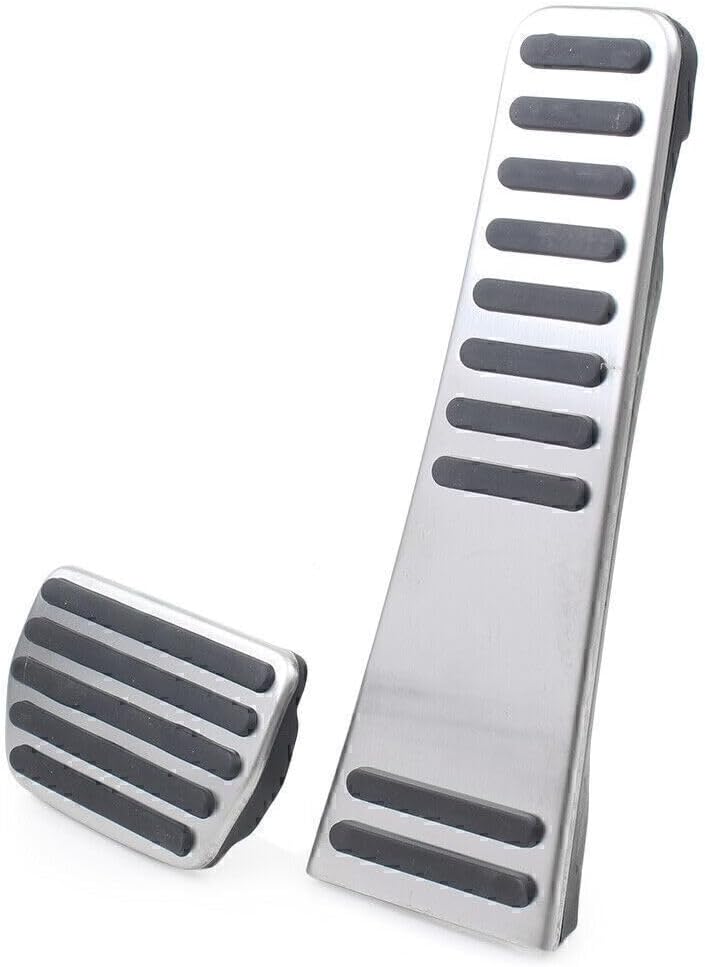 ya 11 9.14 baidifor Volvo XC60 2018 Aluminum Alloy + Rubber Accelerator Pedal Pads Cover Kit