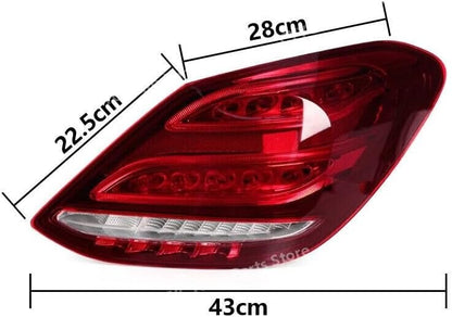 ya 7 8.24 baidi for Mercedes-Benz C-class W205 2014-2018 Left Turn Signal Light Rear Tail Lights