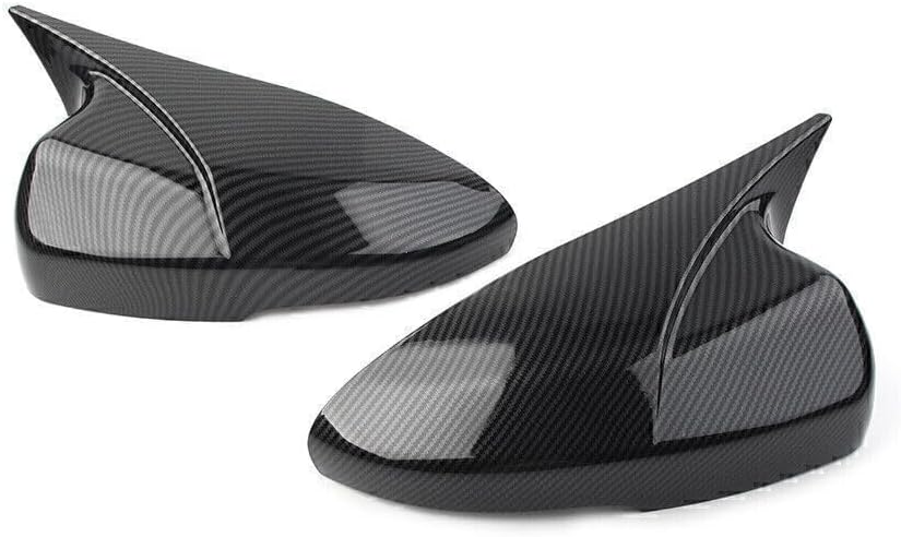 ya 14 9.20 zhengce Pair Carbon Fiber Look Rear view Mirror Cover Trim Fit for Honda for Accord-1