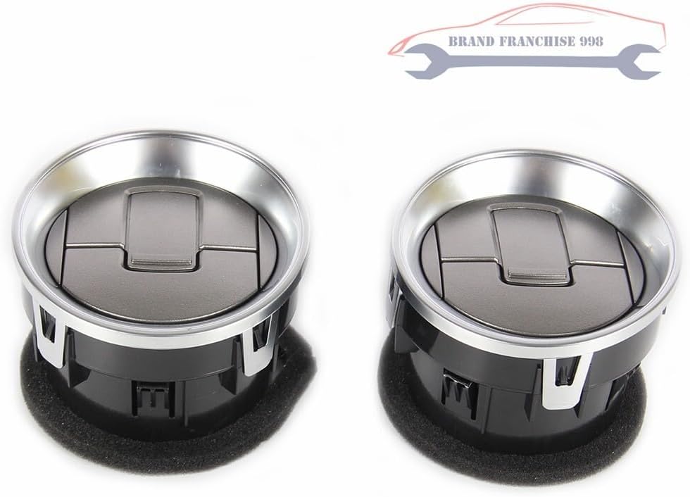 ya 10 9.16 baidi 4 * Silver Dashboard AC Vents Fit for Ford F150 Lobo 09-14#CL3Z19893EA#