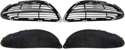 ya 10 9.16 zhengce Set of 6PCSLeft+Right Fog Lamp Cover Grille F for Ram e for Mercedes-Benz S