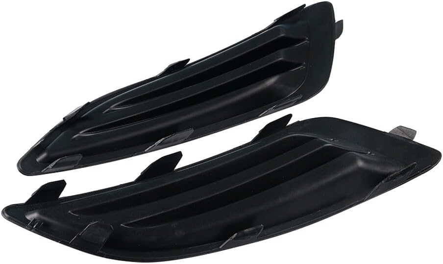 ya 9 10.24 2pcs Front Bumper Fog Light Lamp Covers for Ford Fiesta (2013-2016) Left & Right