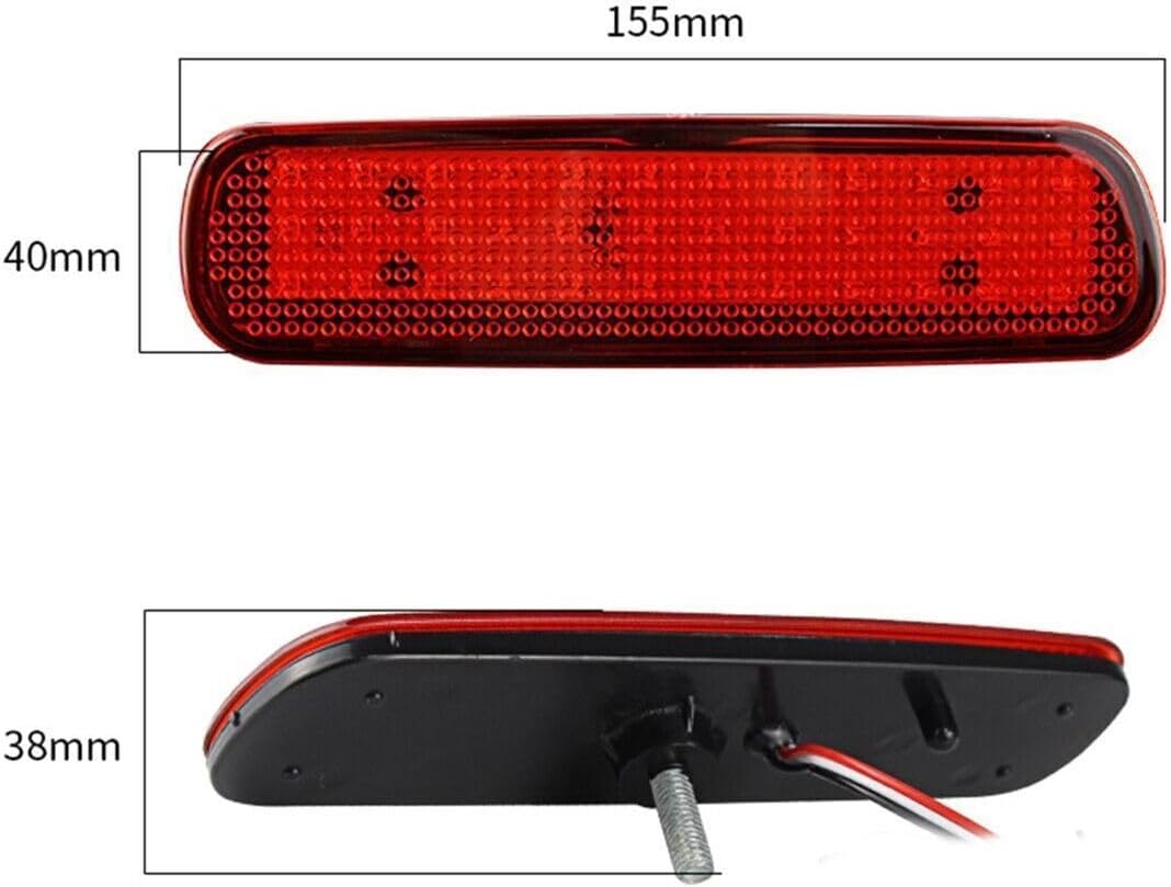 ya 4 8.8 Led rear bumper fog light stop light replacement for Toyota land cruiser LC100 98-07