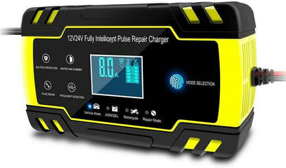 ya 6 8.24 baidi Fully Automatic car Battery for Charger Power Pulse Repair Digital LCD Display Tool 