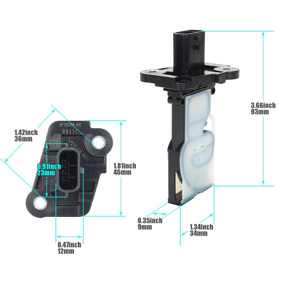 ya 14 9.20 zhengce Mass Airflow Sensor 22680-BV80B is Suitable for Nissan Maxima Sentra Pathfi-1