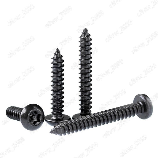 ya 16 10.20 baidi Black 304 Stainless Steel Pin Tamper Torx Button Head Self Tapping Screws
