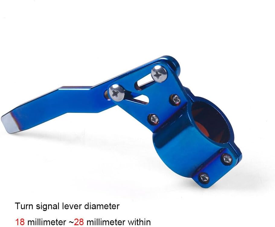 ya 5 8.10 Car Turn Signal Lever Burnt Blue Extender Steering Wheel Turn Rod Position Up