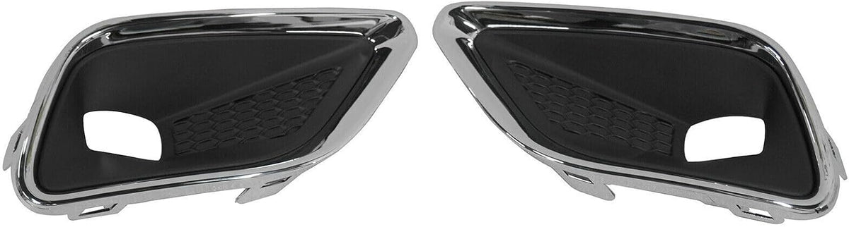 ya 10 9.16 zhengce for Jeep Cherokee 2019-2020 Front Bumper Fog Lamp Light Cover Bezel Right+L