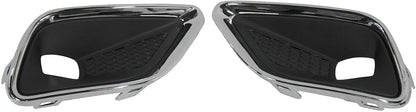 ya 10 9.16 zhengce for Jeep Cherokee 2019-2020 Front Bumper Fog Lamp Light Cover Bezel Right+L
