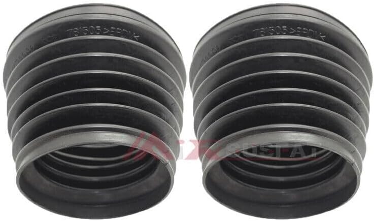 ya 8 8.24 baidi 2x Front Shock Dust Boot Cover For Mercedes E-Class W211 Air Shock Rubber Bellow