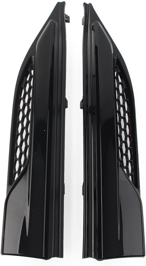 ya 4 8.14 for Land Rover for Range Rover Evoque 2012-19 Gloss Black Side Wing Vent Fender Trim