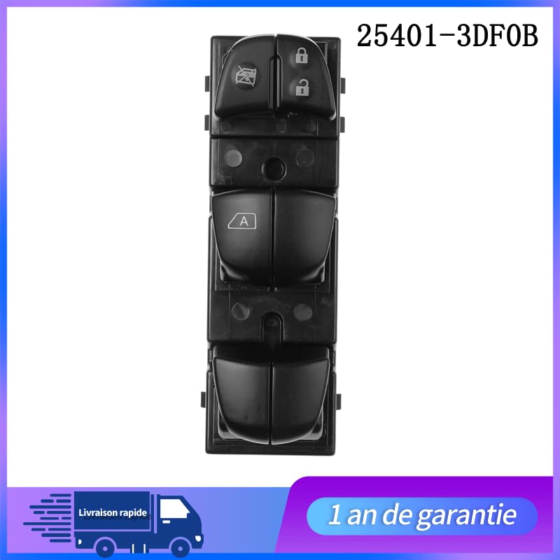 ya 4 8.8 COM for Man DE Leve VITRE Avant Gauche Pour Juke SENTRA Qashqai Pathfinder 254013KA0A