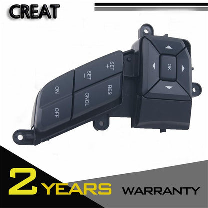 ya 5 8.10 Steering Wheel Switch for Ford Super Duty 17-22 with Cruise Control FL3Z9C888AA