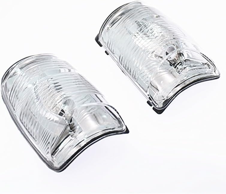 ya 11 9.14 baidi2Pcs Wing Mirror Indicator Lamp Lens Cover Compatible Transit MK8 2014 Onwa USA