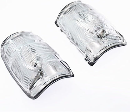 ya 11 9.14 baidi2Pcs Wing Mirror Indicator Lamp Lens Cover Compatible Transit MK8 2014 Onwa USA