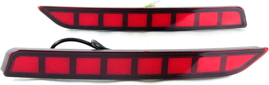 ya 4 8.8 for Chevrolet Suburban 2021-2023 Red LED Rear Bumper Reflector Tail Light 1 Set 