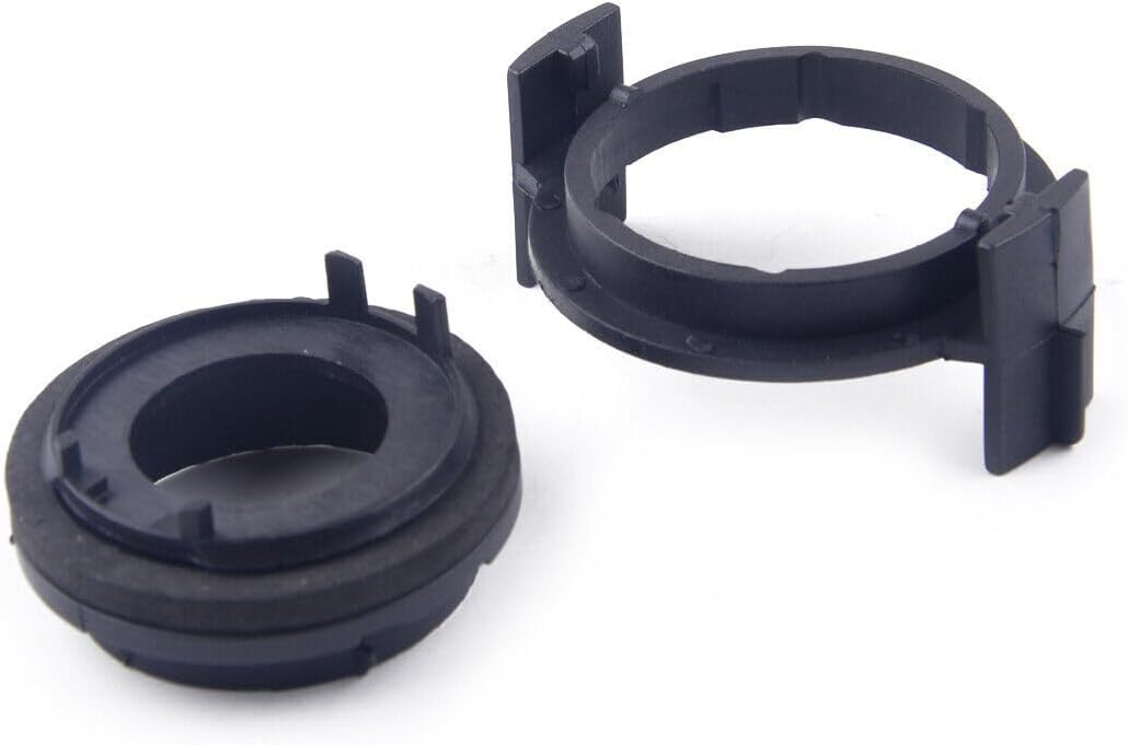 ya 4 8.14 2 Pack LED Headlight Bulb Clip Adapter Bracket Fits for BMW E46 E90 3 Series @