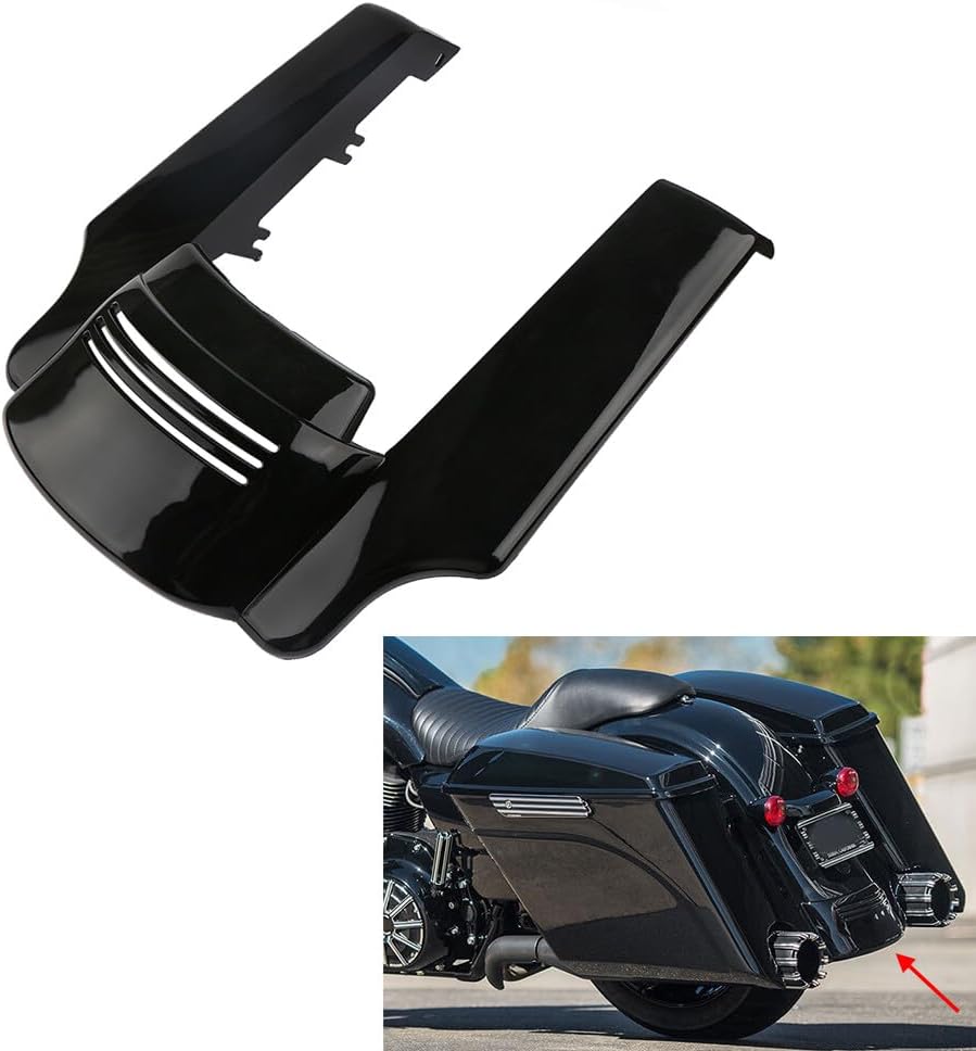 ya 4 8.10 5 Stretched Rear Fender Extension Filler for Harley Touring Road Glide King