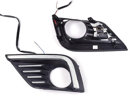 ya 2 8.15 for 2016-2017 for Nissan Altima LED DRL Tagfahrlicht Nebel Tag Lampe W Turn