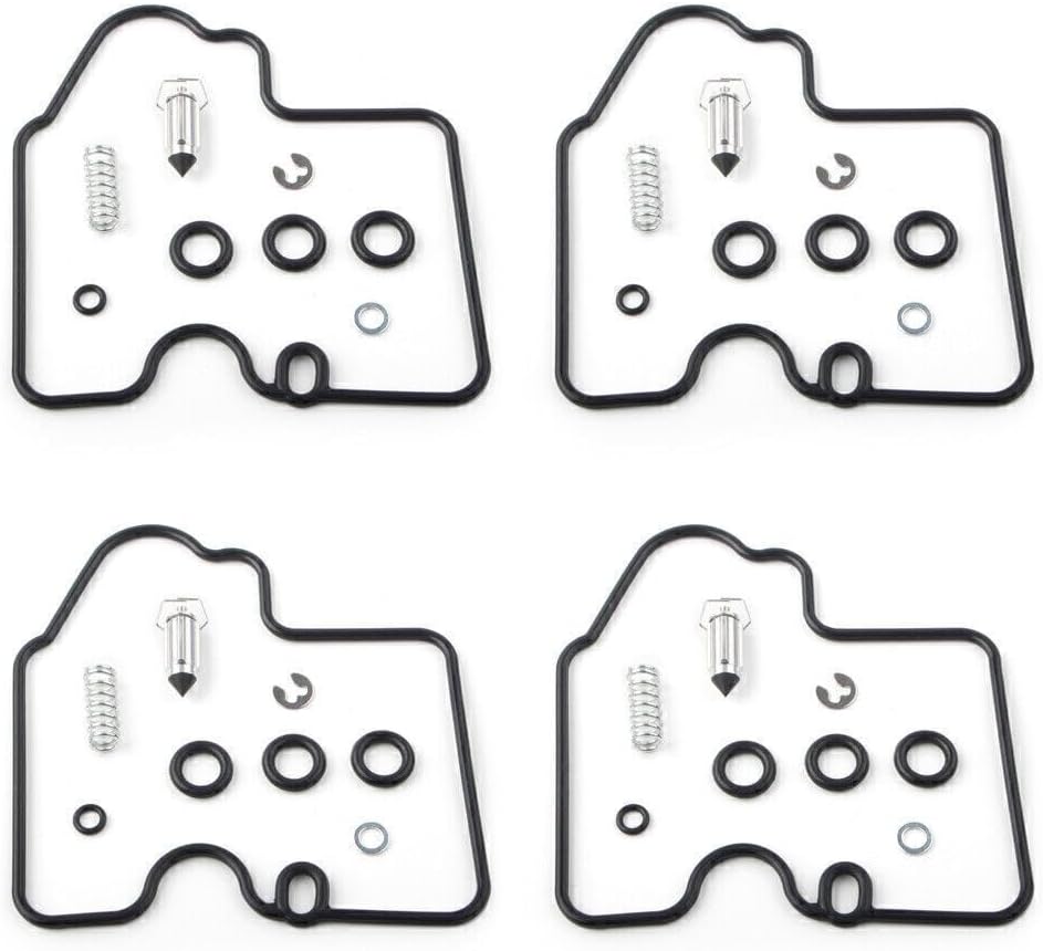 ya 2 8.15 For 1999-2002 2001 for Yamaha YZF R6 600 4 sets Carburetor Carb Re2x Rebuild Kit