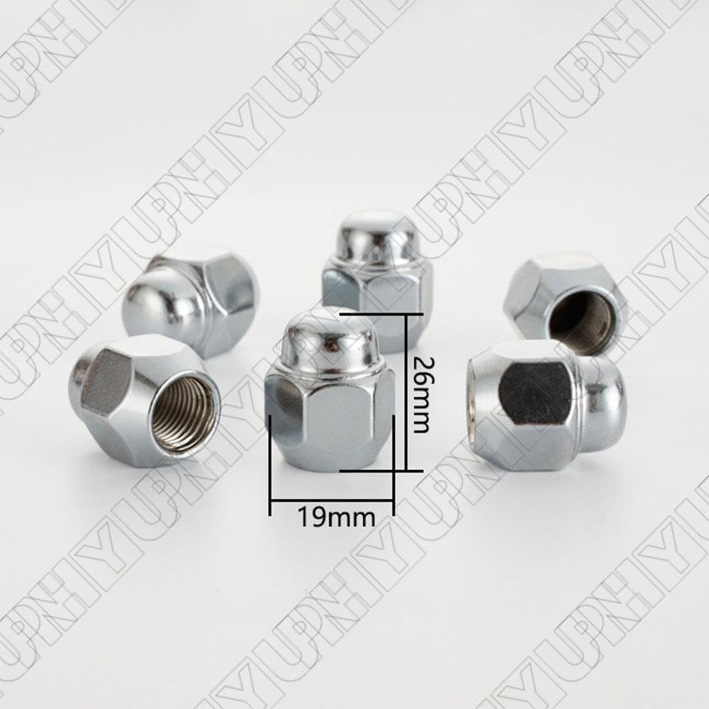 ya 10 9.16 baidi 5Pcs M12x1.25 Wheel Hub Bolt Lug Nuts 28171AJ000 for Subaru for Forester for Impreza BRZ